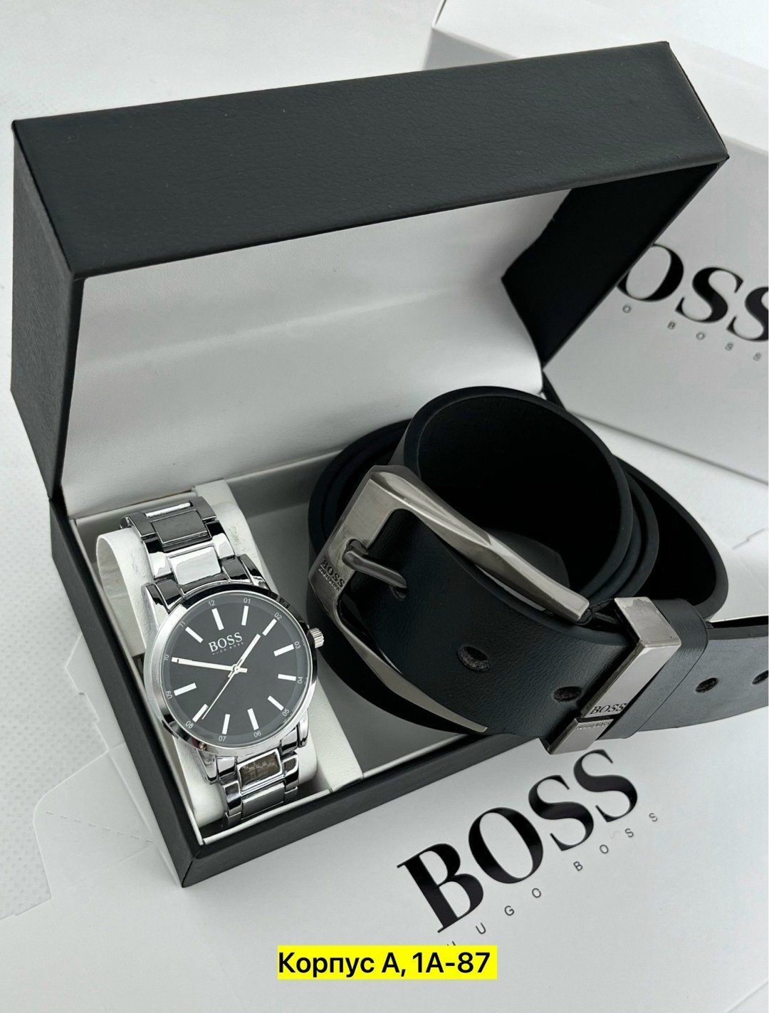 подарочный набор мужской часы и ремень,подарочный набор мужчине,подарочный набор мужской часы и ремень босс,hugo boss подарочный набор мужчине,набор мужчине