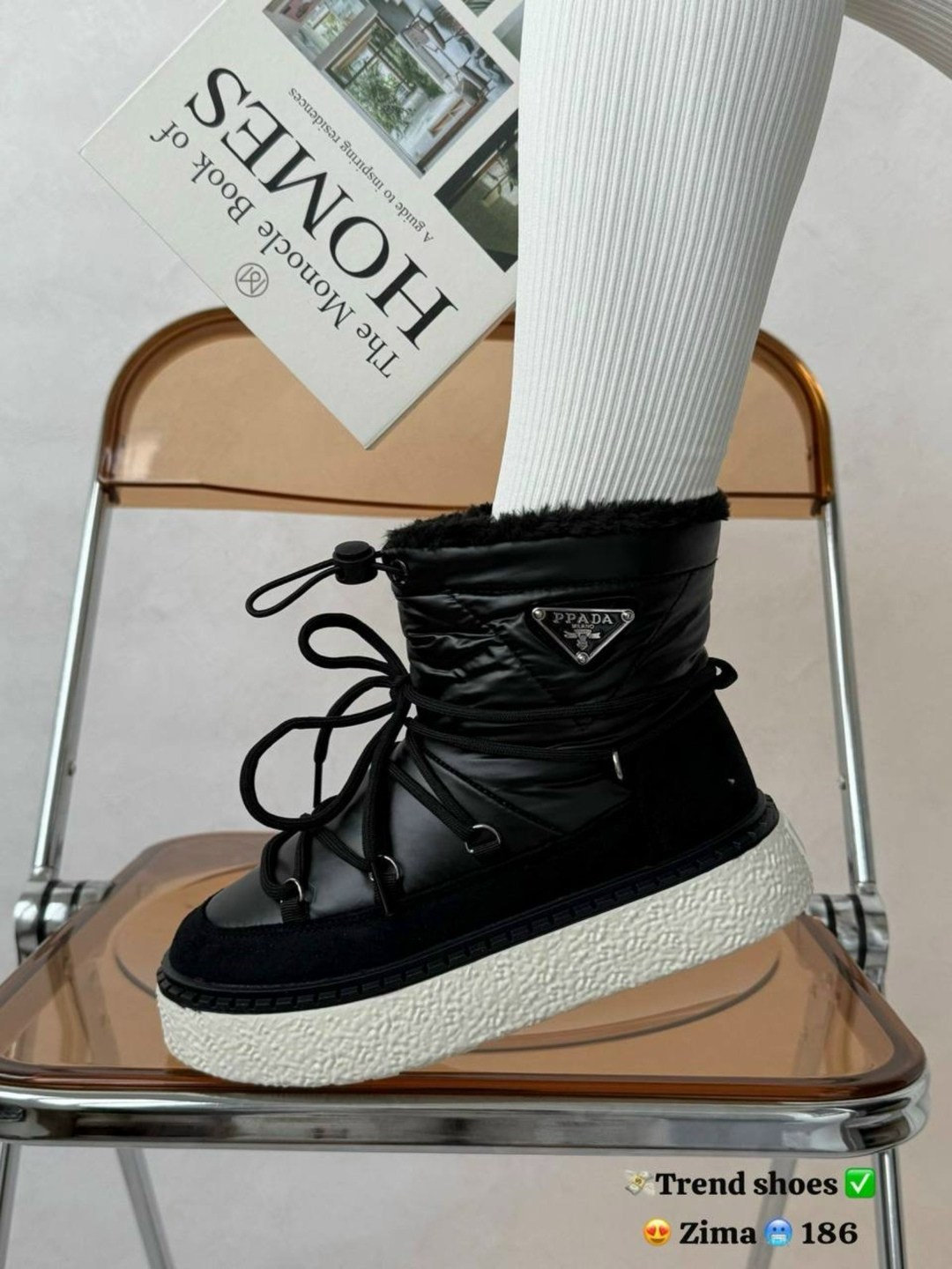 ,женские угги,дутики зимние prada на платформе,луноходы женские,дутики женские