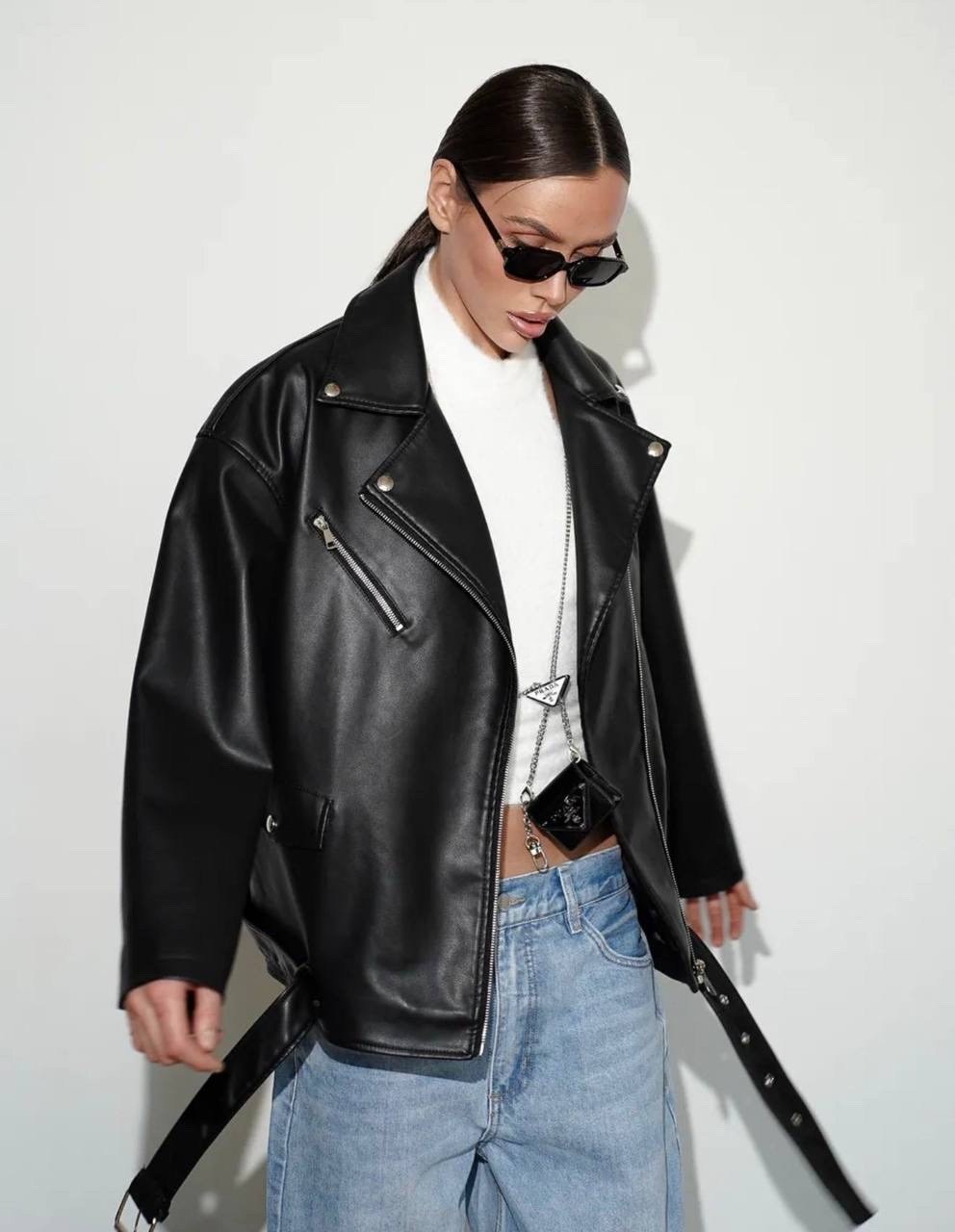 кожаная куртка косуха,куртка косуха женская,куртка косуха,косуха женская свободная,женская кожаная куртка косуха