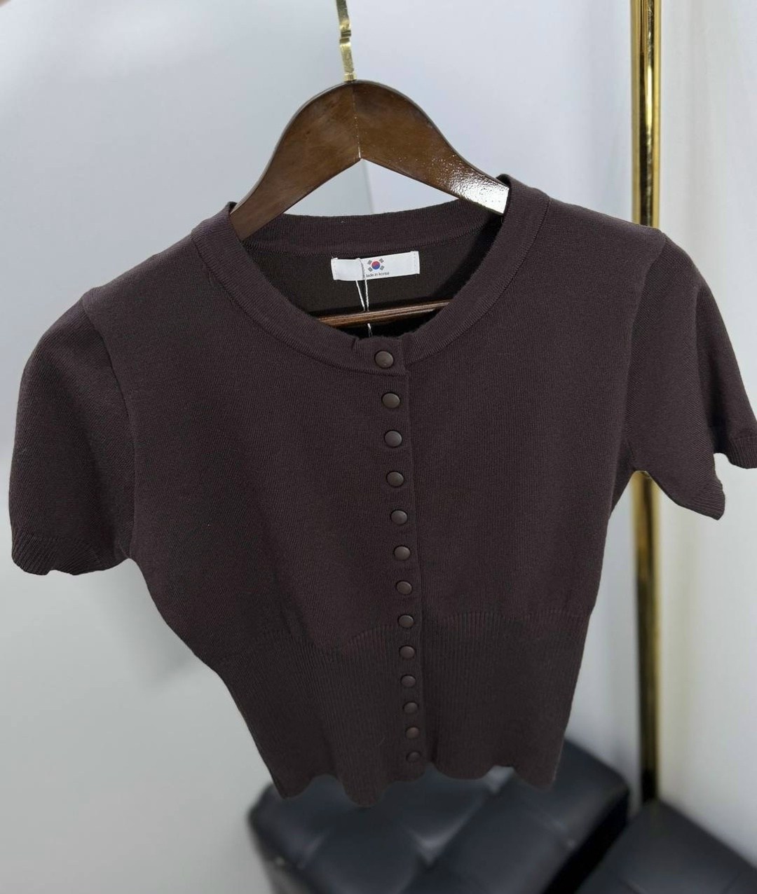 вязаная футболка,женская футболка,топ с пуговицами вязаный в рубчик,кардиган женский,топ с пуговицами