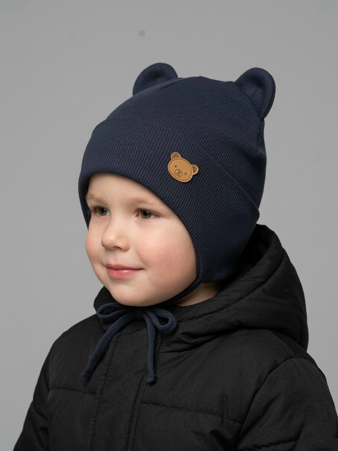 шапка для мальчика,шапка детская,шапочка для мальчика,шапка детская для мальчика,шапка с завязками для мальчика