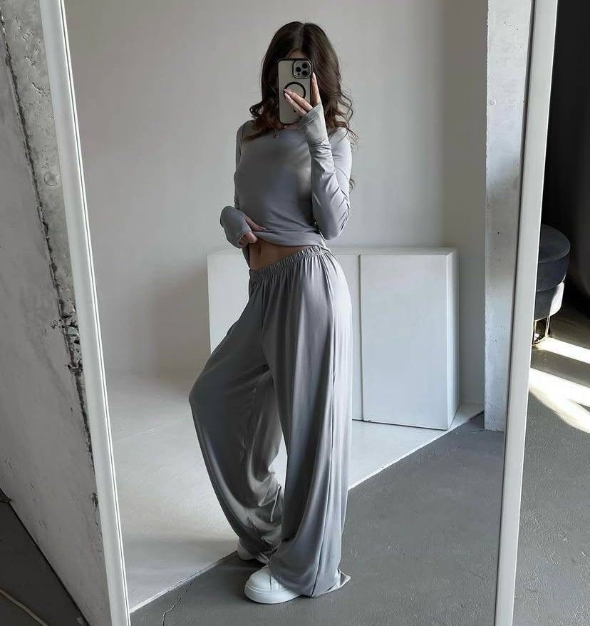 брючный костюм,спортивные штаны палаццо,штаны палаццо женские спортивные,брюки спортивные штаны палаццо romano,белый брючный костюм