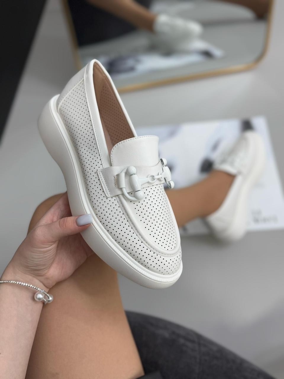 ,мокасины женские,мокасины женские летние,слипоны женские,летние мокасины натуральная кожа с перфорацией