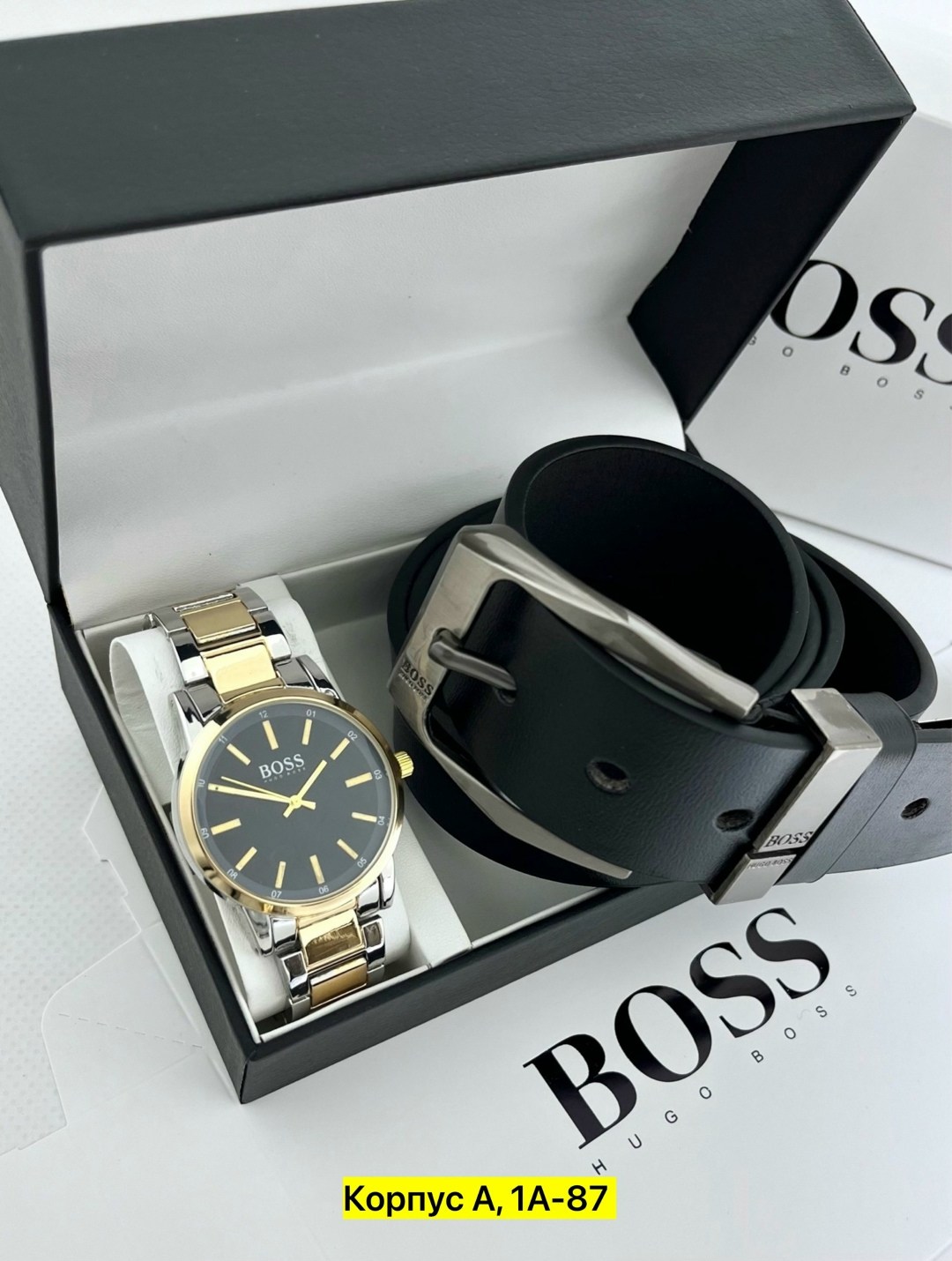 подарочный набор мужской часы и ремень,подарочный набор мужчине,подарочный набор мужской часы и ремень босс,hugo boss подарочный набор мужчине,набор мужчине
