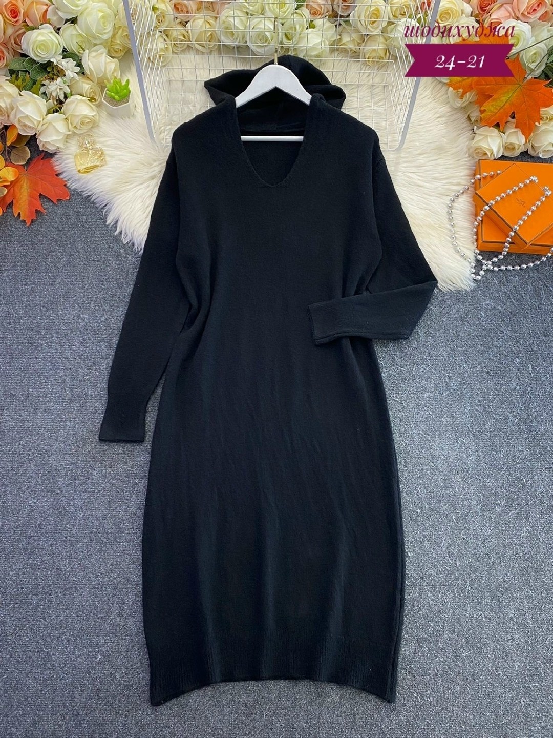платье женское с капюшоном,теплое платье,платье женской,женское платье теплое,платье вязаное теплое