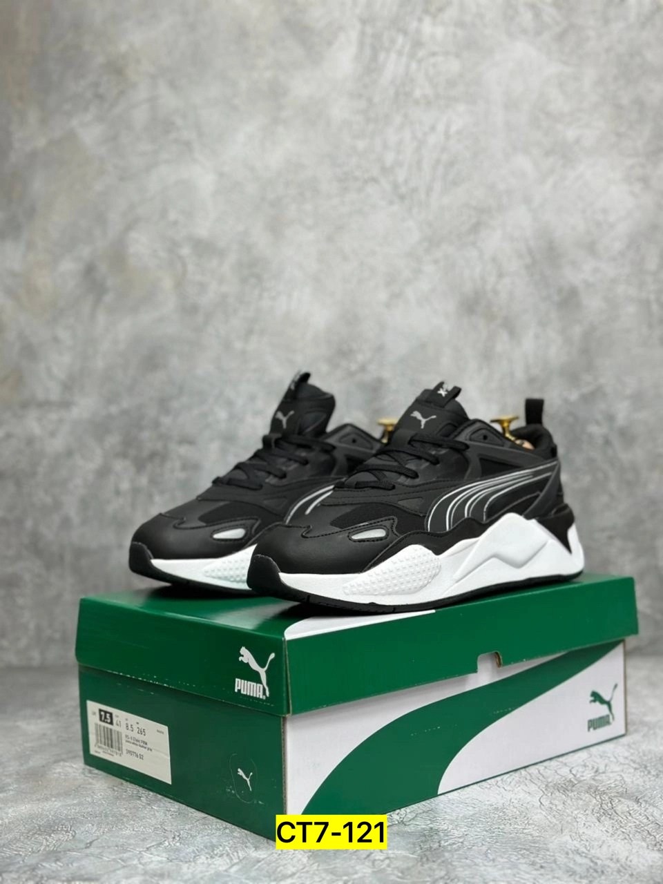 puma кроссовки мужские,черные кроссовки puma,кроссовки puma,кроссовки rs-x efekt 'black silver' puma,кроссовки