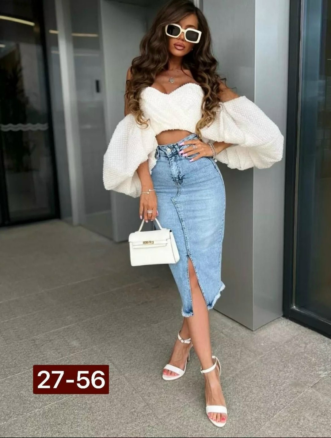 джинсовая юбка,юбка джинсовая миди с разрезом спереди,женская джинсовая юбка с высокой талией,юбка с разрезом стильная,джинсовая юбка с разрезами