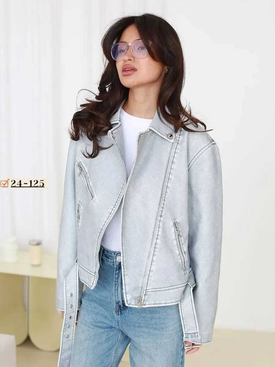 косуха оверсайз,куртка кожаная женская,стильная куртка,куртка женская,куртка кожаная