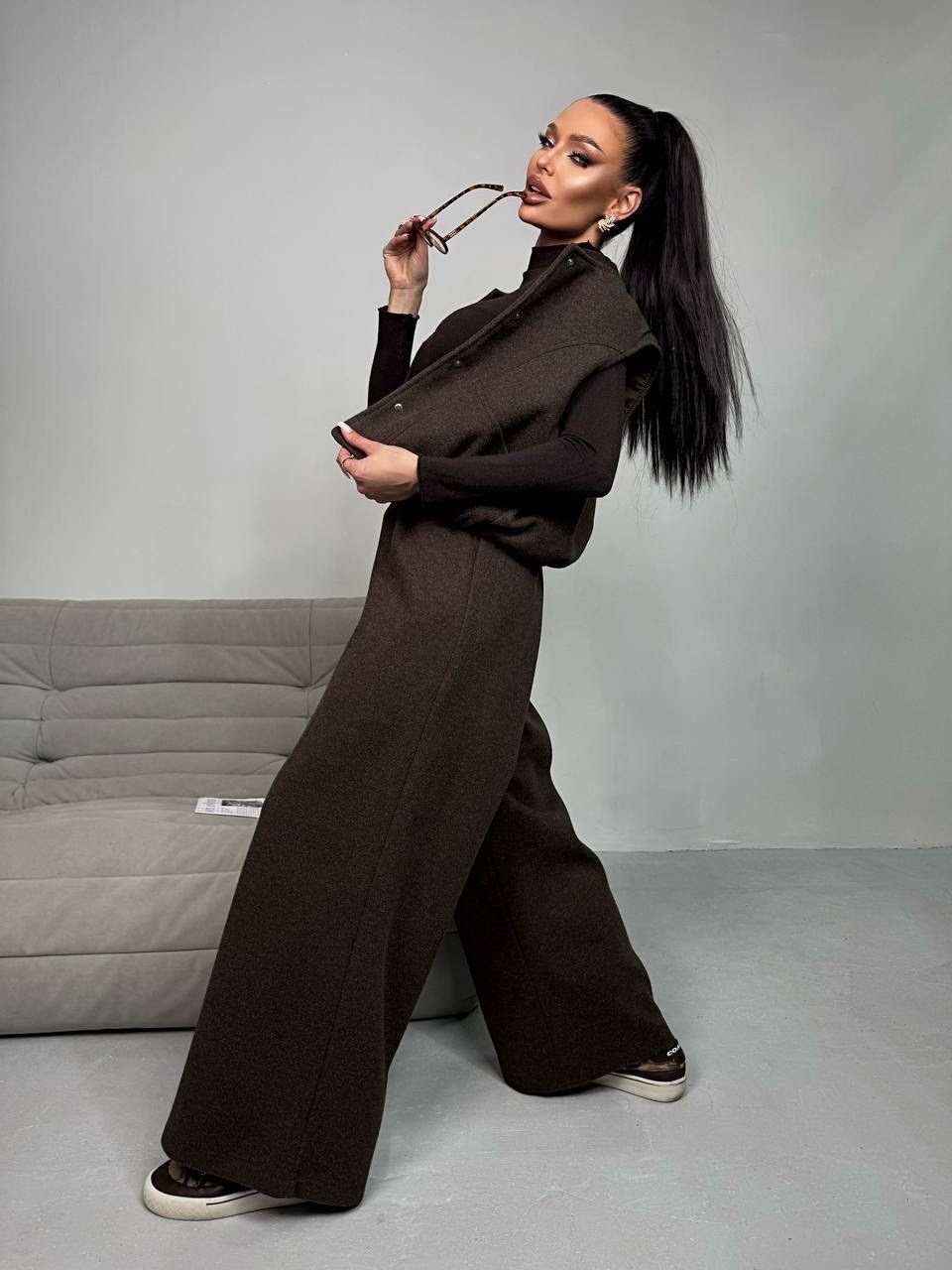 стильная жилетка,трикотажные костюмы,кашемировый костюм,женский костюм,костюм тройка женский