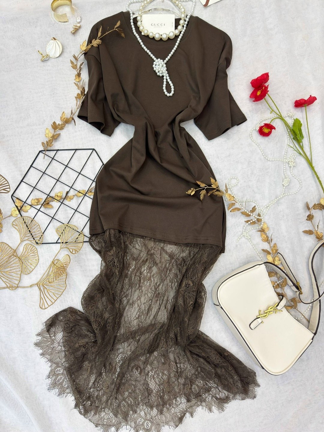 платье с сеткой,платье,платье коричневое,женское платье,стильное платье