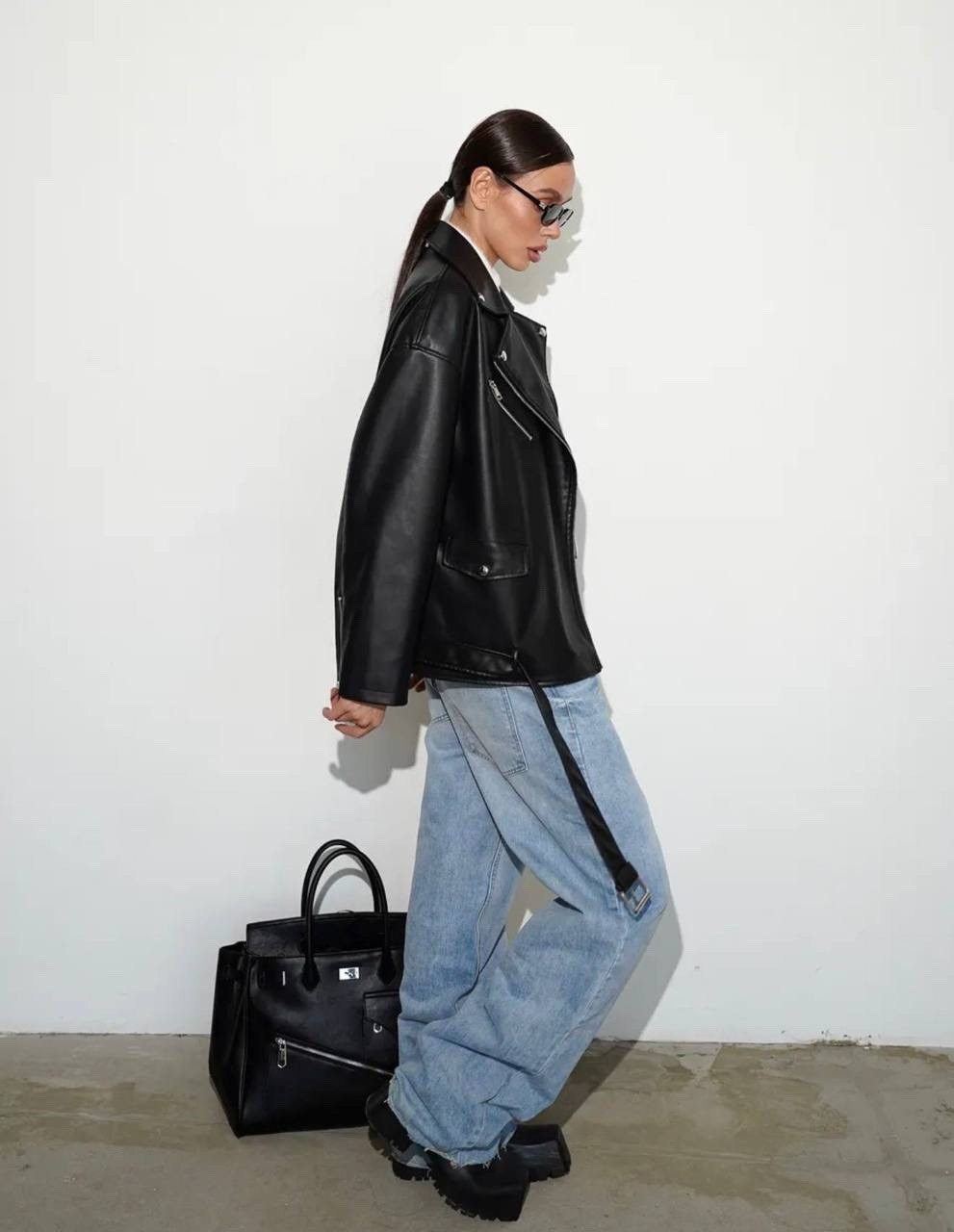 кожаная куртка косуха,куртка косуха женская,куртка косуха,косуха женская свободная,женская кожаная куртка косуха