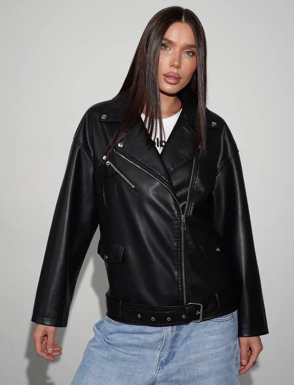 кожаная куртка косуха,куртка косуха женская,куртка косуха,косуха женская свободная,женская кожаная куртка косуха