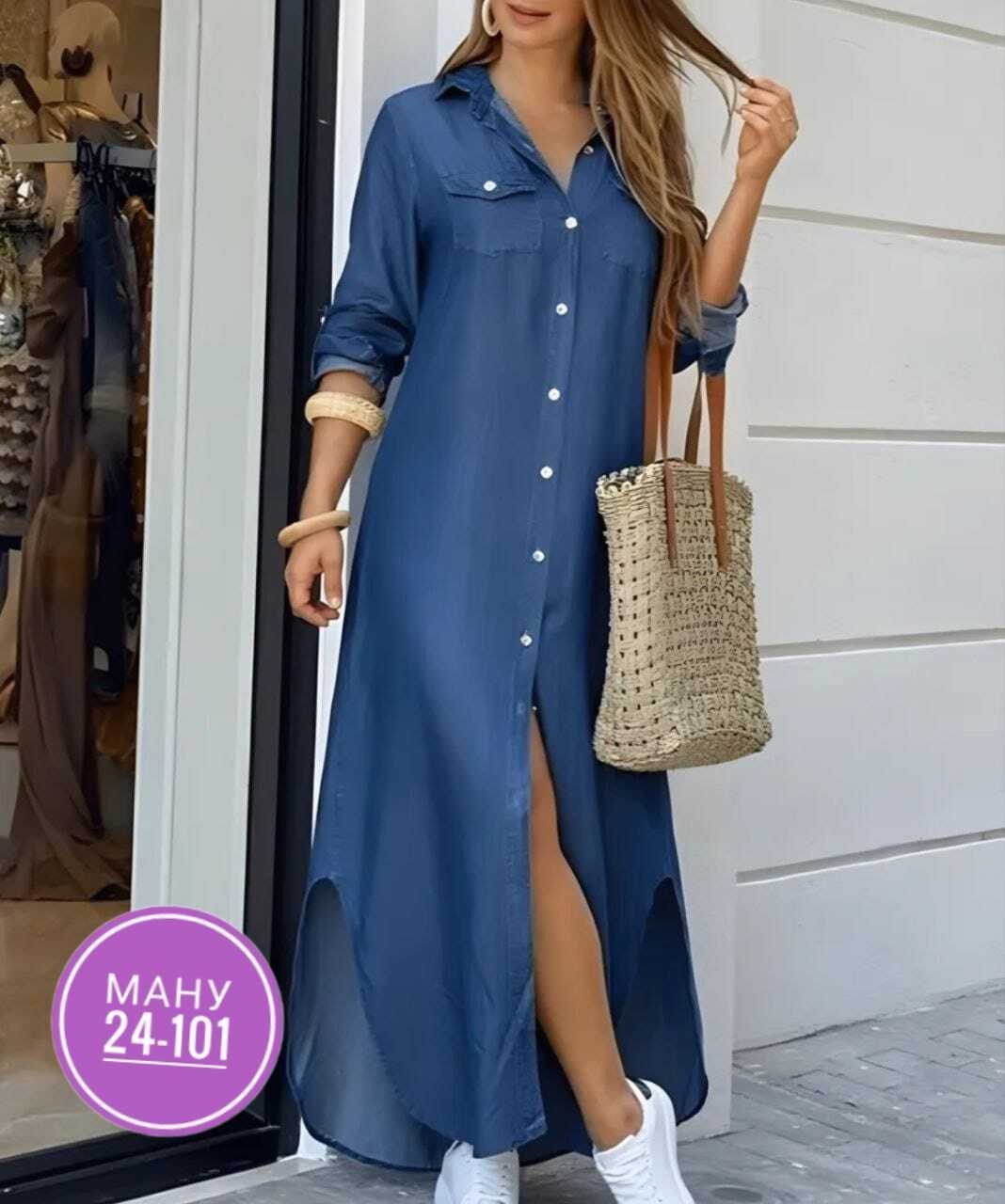 платье рубашка,платье джинс,элегантное свободное джинсовое платье-рубашка,женское джинсовое платье,длинное джинсовое платье рубашка