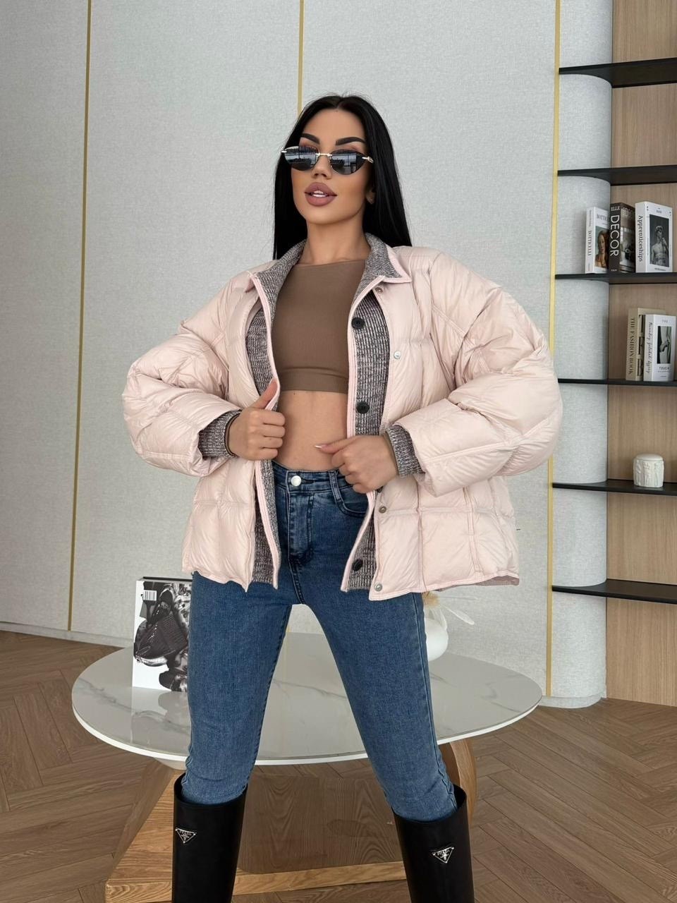 пуховик повседневный,куртка пуховик,куртка женская,повседневная куртка,короткий пуховик