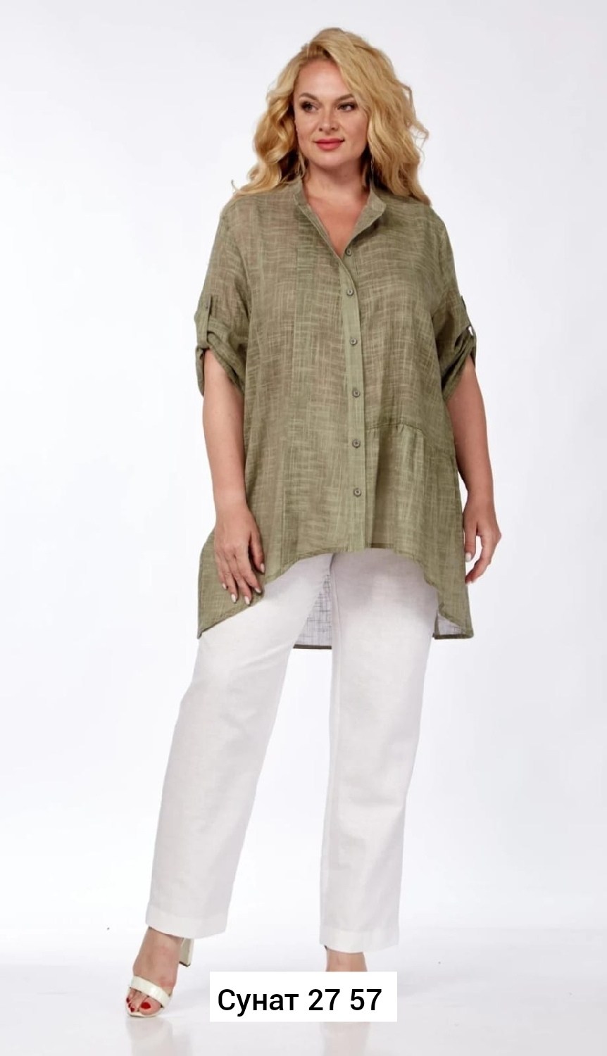 удлиненная блуза,брючный комплект,блузка удлиненная,блузка туника,льняная туника