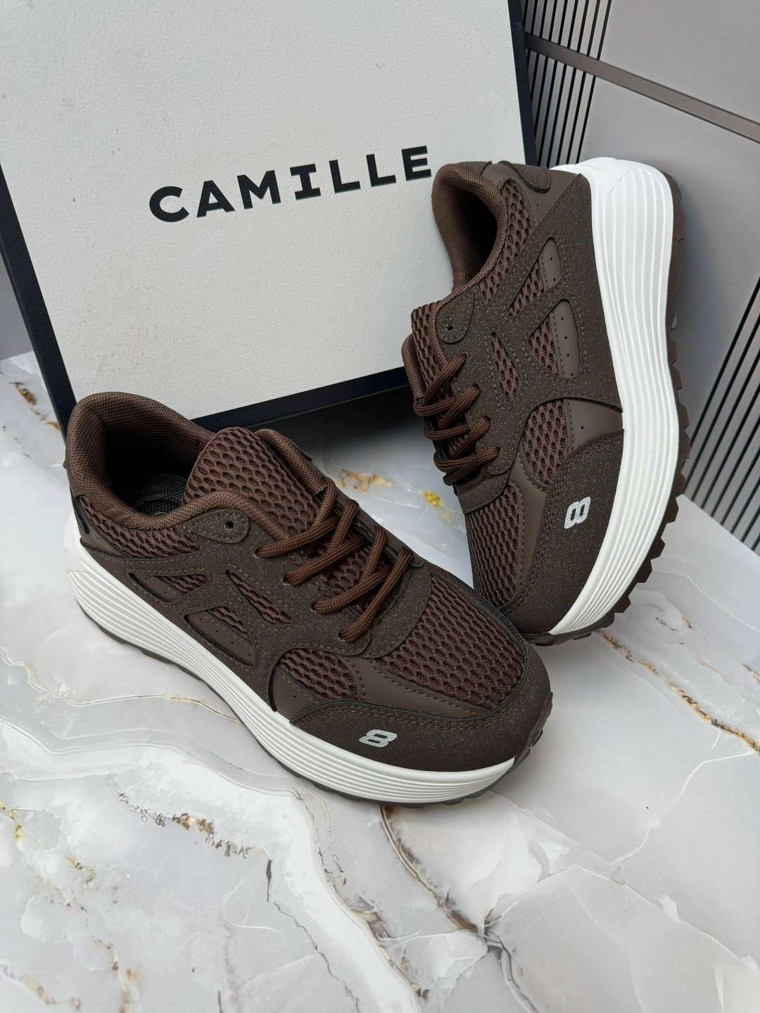 кроссовки женскиe,,кроссовки женские коричневые,повседневные кроссовки,кроссовки платформа