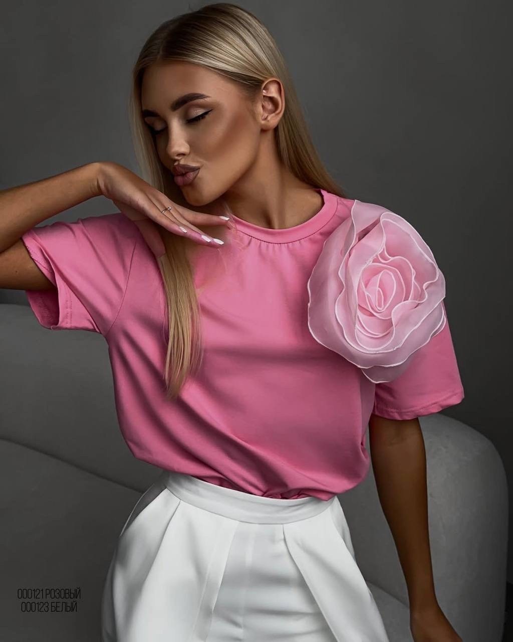 футболка с цветами,футболка женская,,футболка с цветком