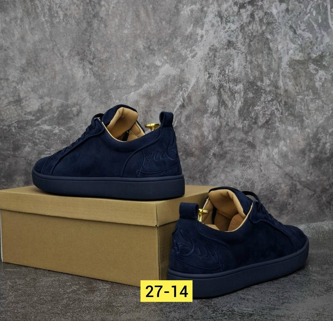 кеды для мужчин замш,замшевые кроссовки fun louis junior christian louboutin синий,кеды мужские christian louboutin,,мужские кеды