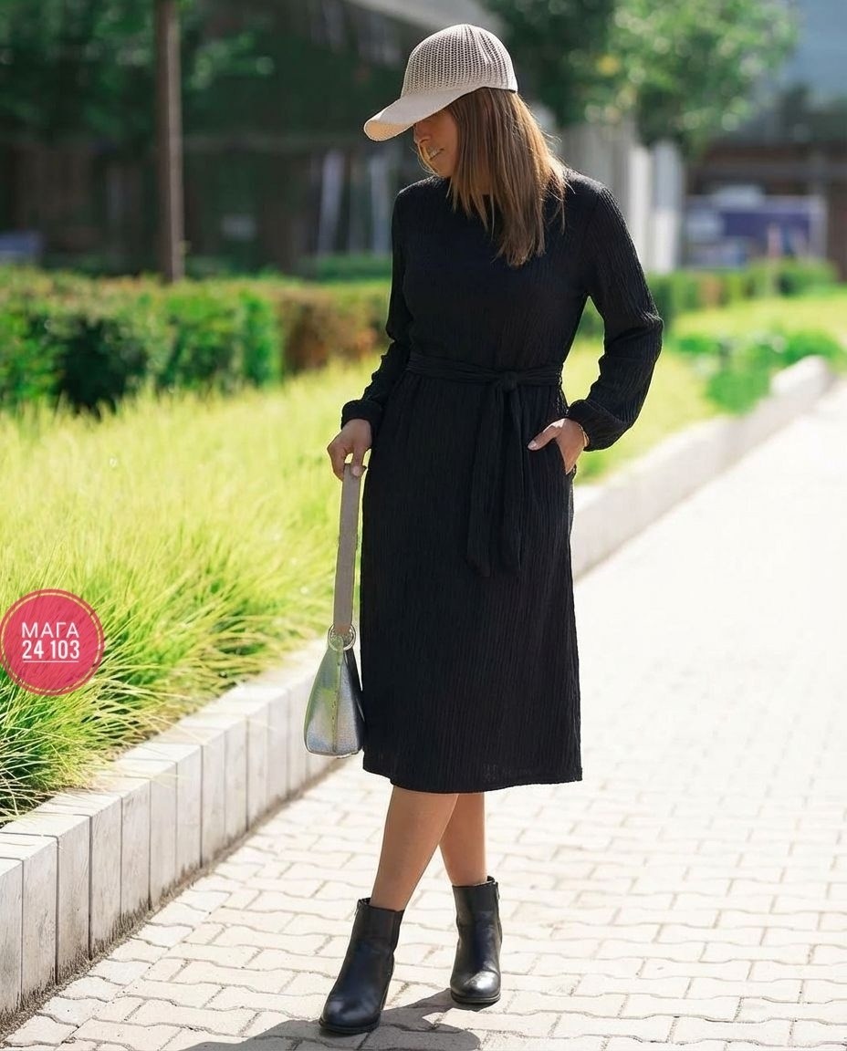 трикотажное платье,повседневные платья,платья для женщин,платье черное,шерстяное платье