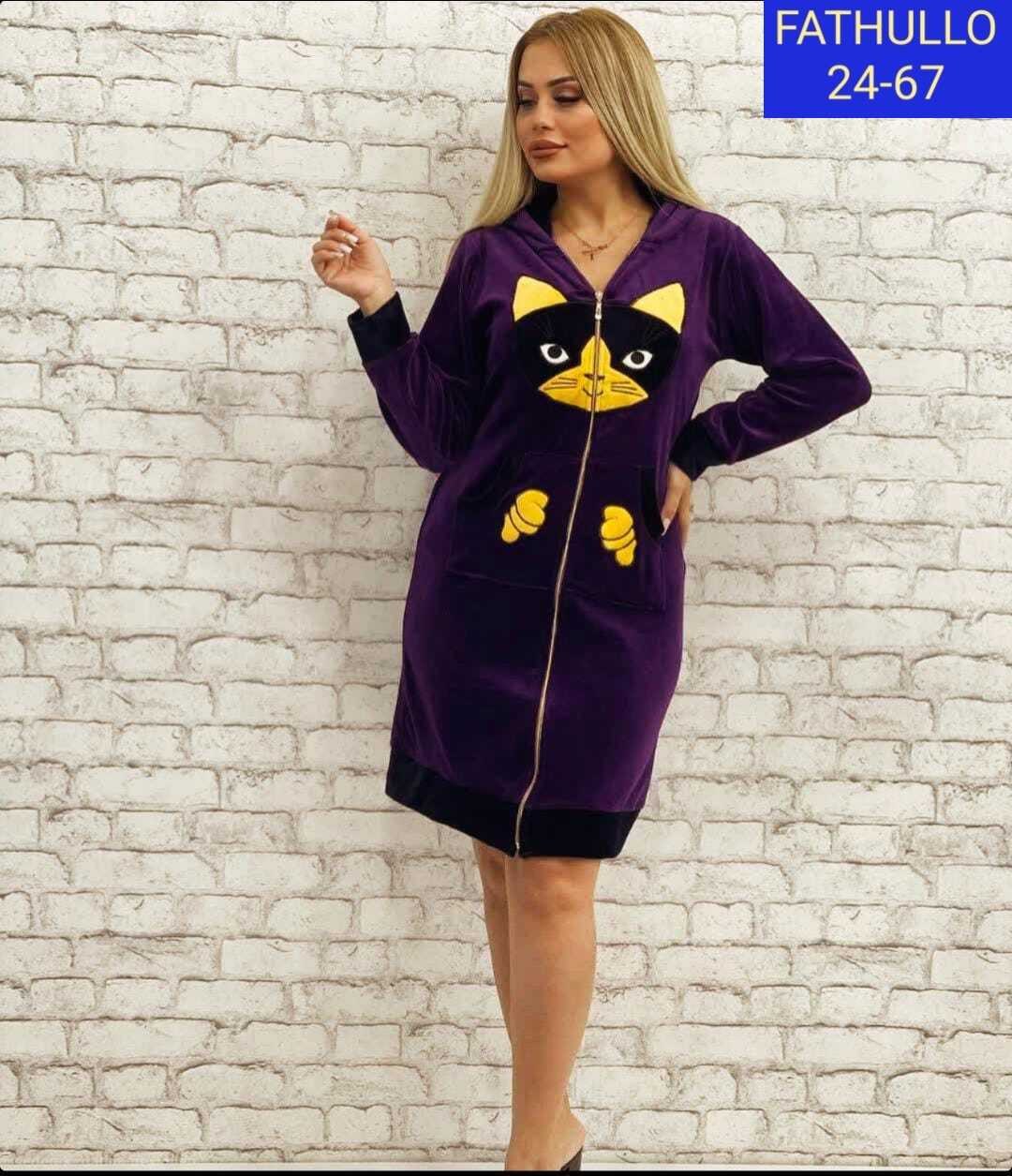 женский велюровый халат,халат жен,халат женский,халат женский домашний,халат с капюшоном