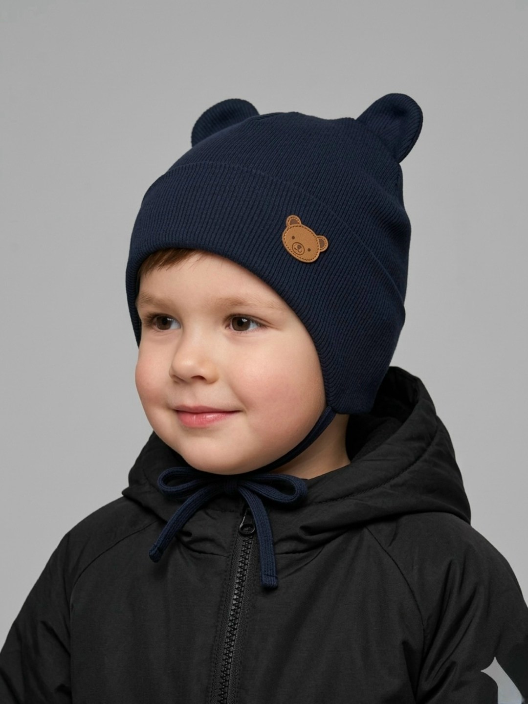 шапка для мальчика,шапка детская,шапочка для мальчика,шапка детская для мальчика,шапка с завязками для мальчика