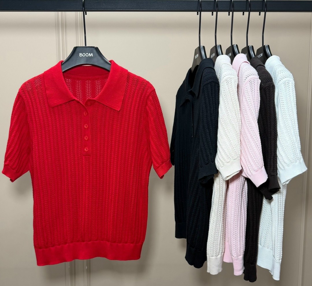 поло красное,женская кофточка,свитер поло,вязаное поло,джемпер