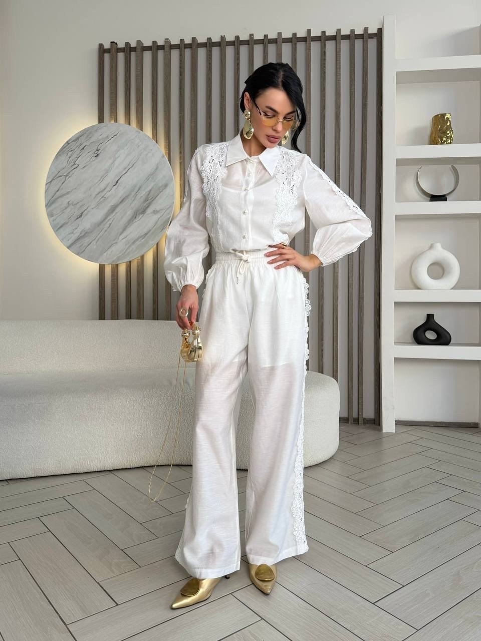 брючный костюм,костюм белый,костюм с брюками,костюм,костюм лен