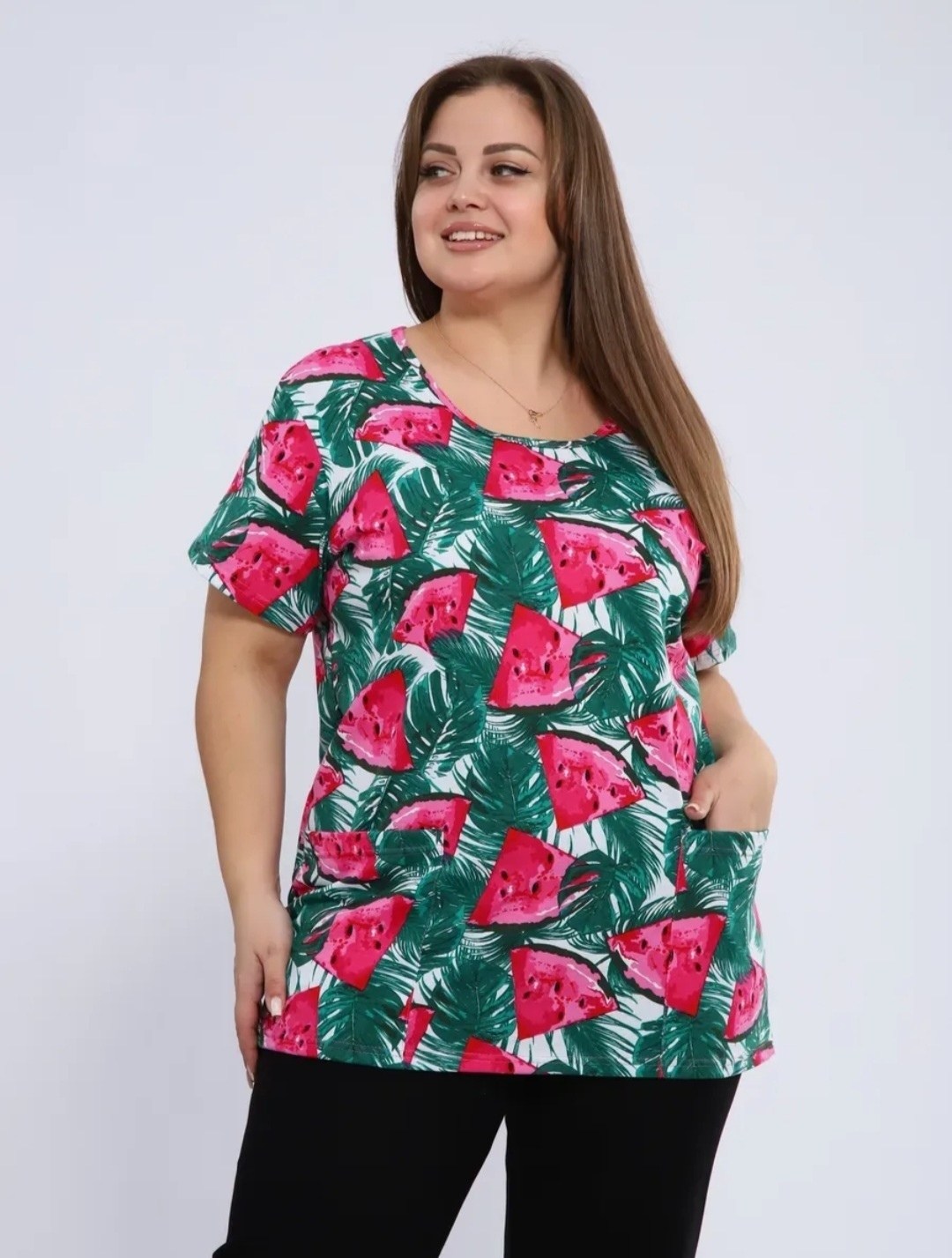 туника трикотажная,женская туника,туника для дома,блузка туника,туника большие размеров