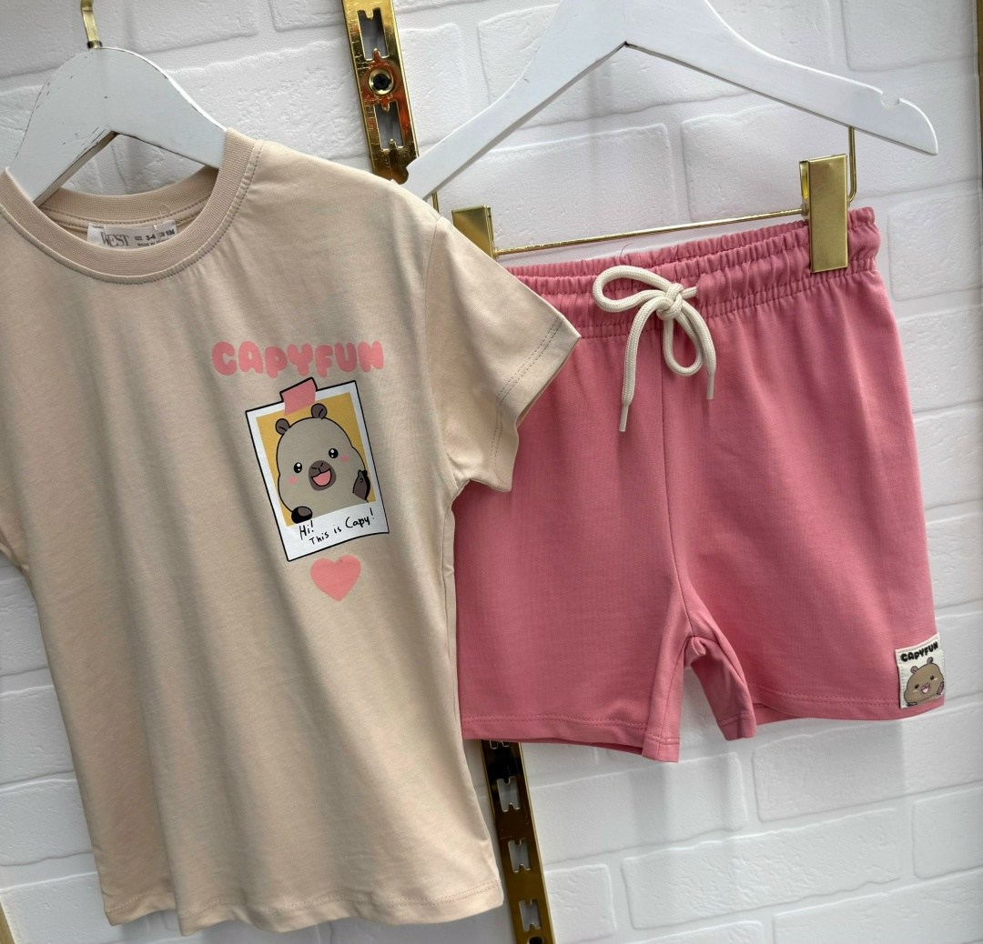 комплект одежды девочке,костюм для девочек,детский костюм с шортами,комплект одежды,