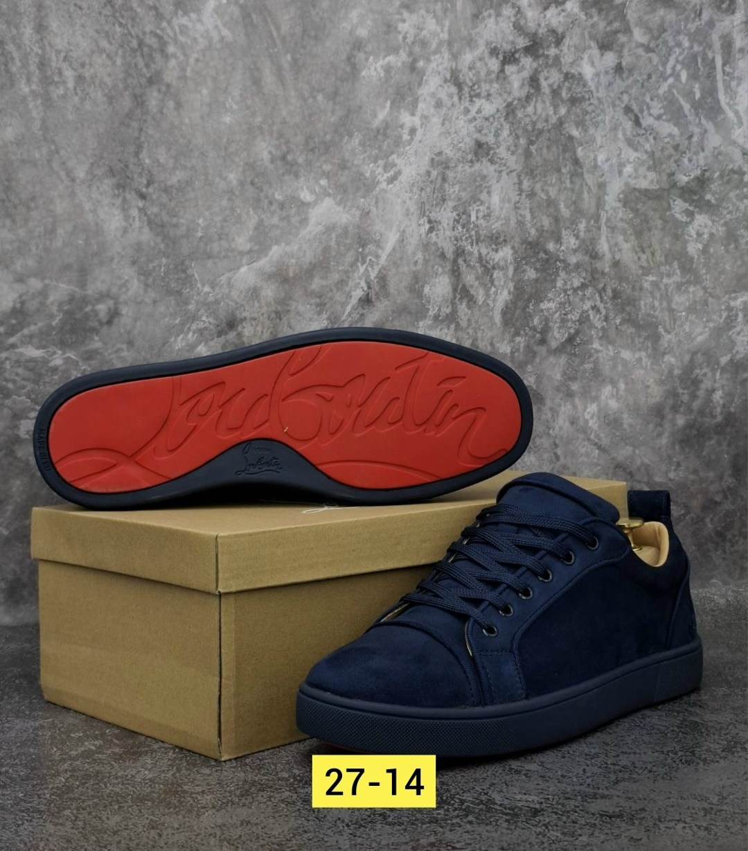 кеды для мужчин замш,замшевые кроссовки fun louis junior christian louboutin синий,кеды мужские christian louboutin,,мужские кеды