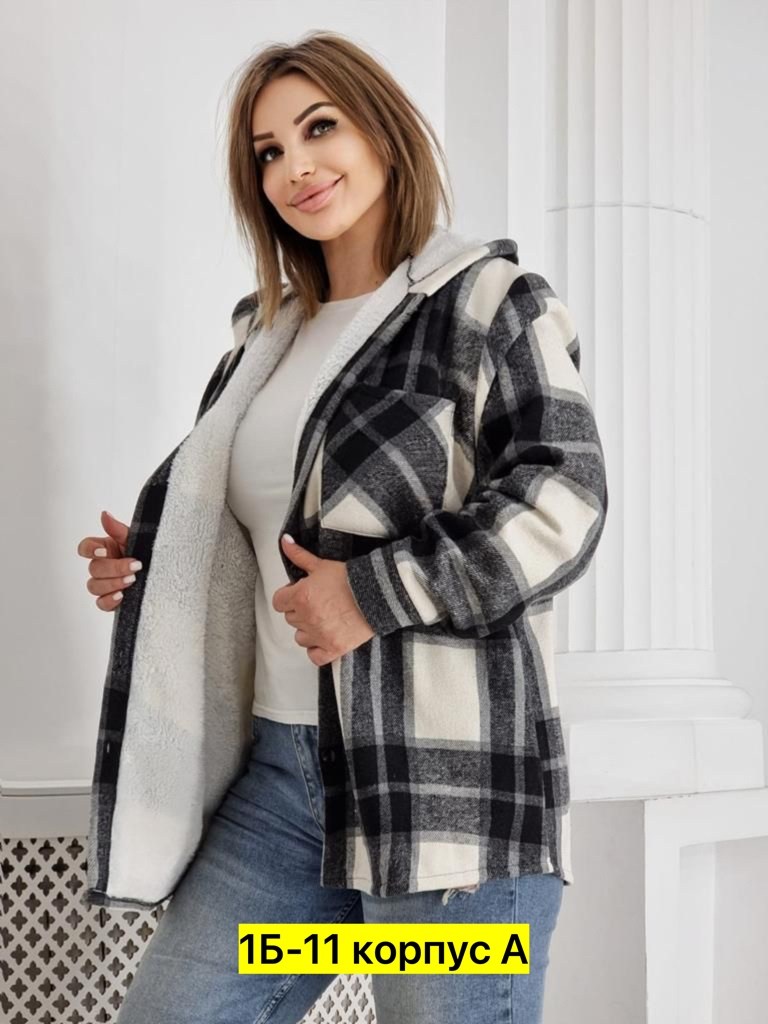 рубашка женская большие размеры,худи оверсайз теплая в клетку удлиненная roza fashion,рубашка теплая,женская рубашка,рубашки на меху