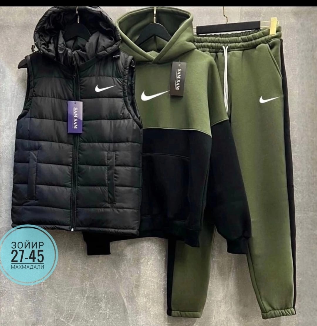 костюм тройка теплый на флисе,спортивный костюм тройка с жилеткой,костюм спортивный мужской,теплый спортивный костюм на флисе с жилеткой,спортивный костюм с безрукавкой мужской