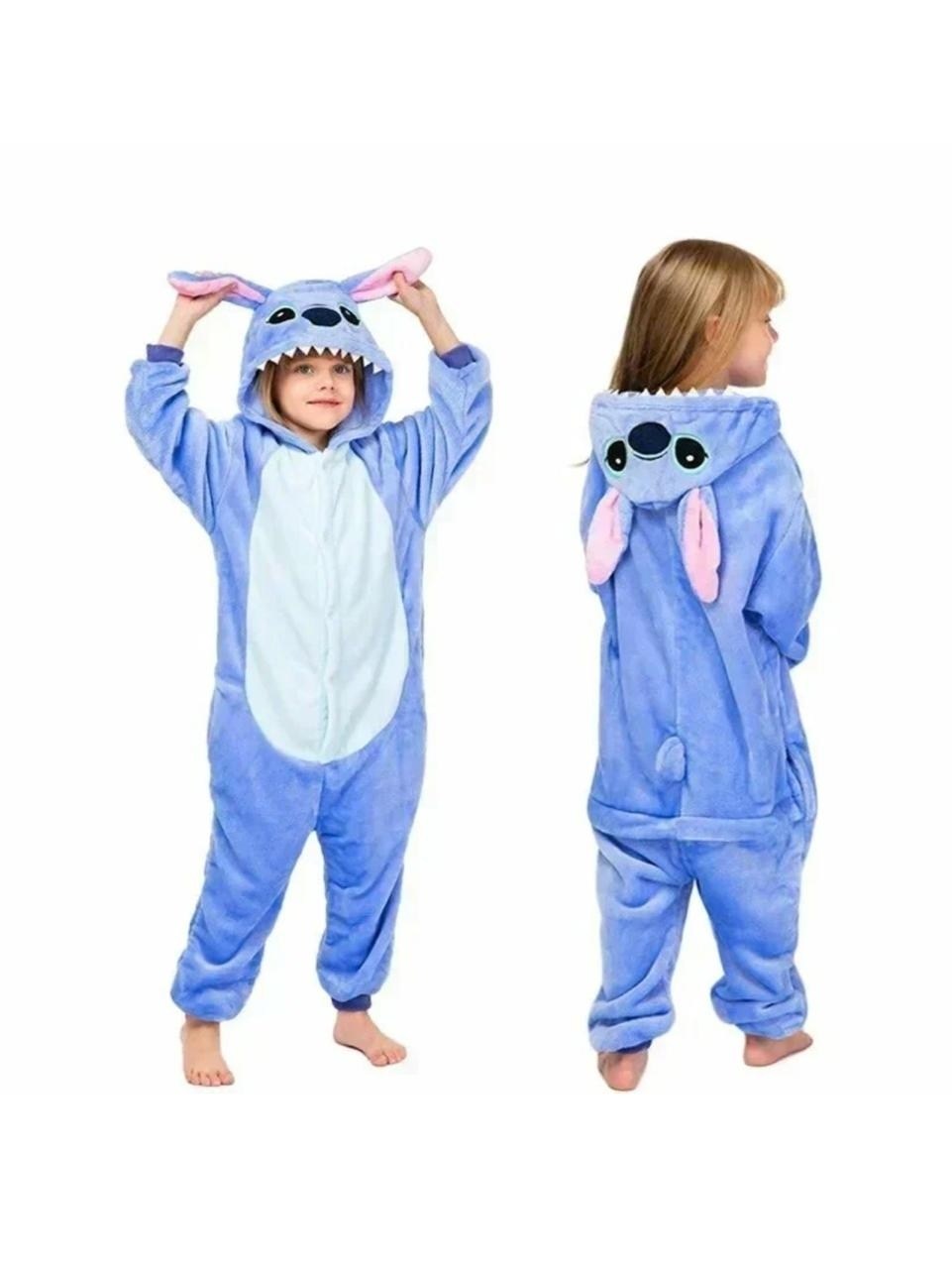 кигуруми стич голубой,кигуруми стич голубой детский,кигуруми стич,пижама кигуруми стич, детский,кигуруми для детей пижама стич фланель