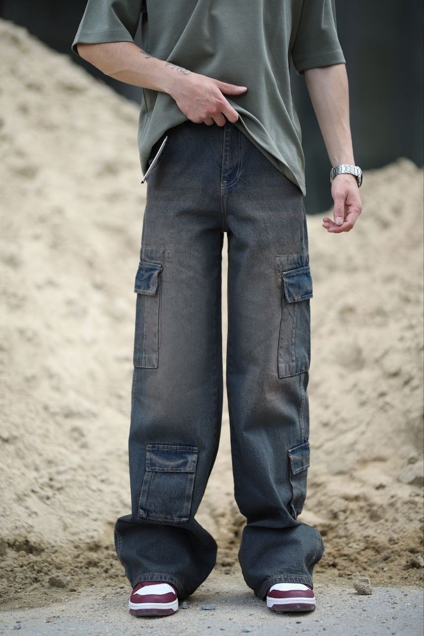 джинсы карго женские,широкие джинсы,джинсы карго,женские джинсы,широкие джинсы с карманами