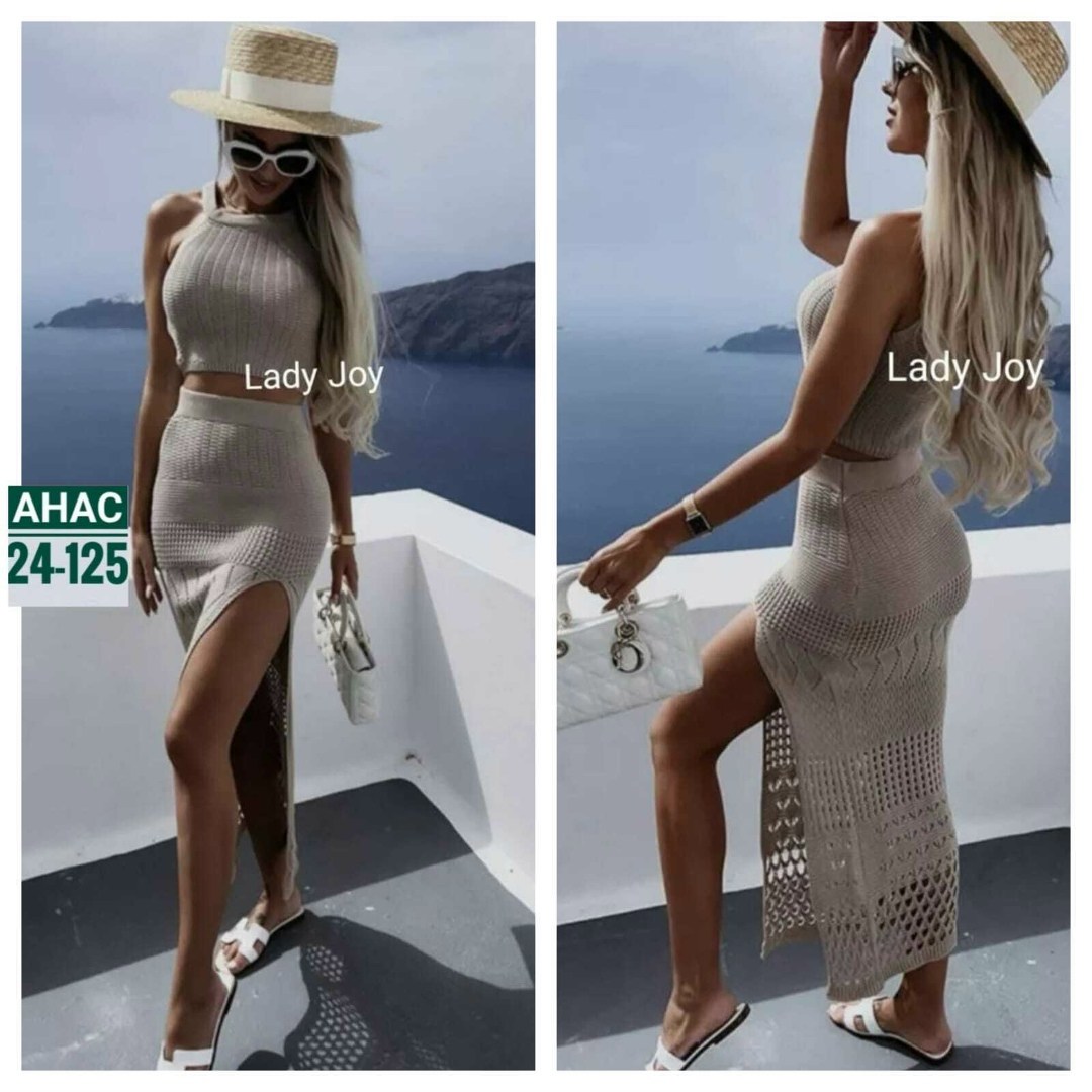 костюм с юбкой,вязаные костюмы,юбка и топ,костюм юбка топ,костюм женский