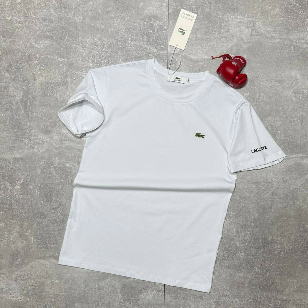 футболка лакост белая мужская,мужские футболки lacoste,lacoste футболка,мужская белая футболка lacoste,футболка лакоста