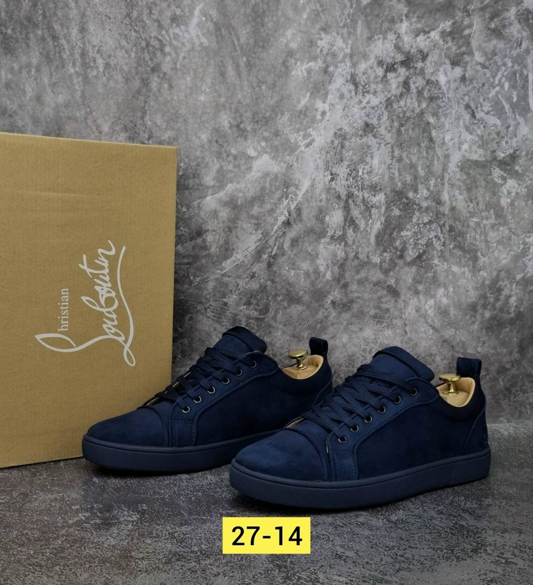 кеды для мужчин замш,замшевые кроссовки fun louis junior christian louboutin синий,кеды мужские christian louboutin,,мужские кеды