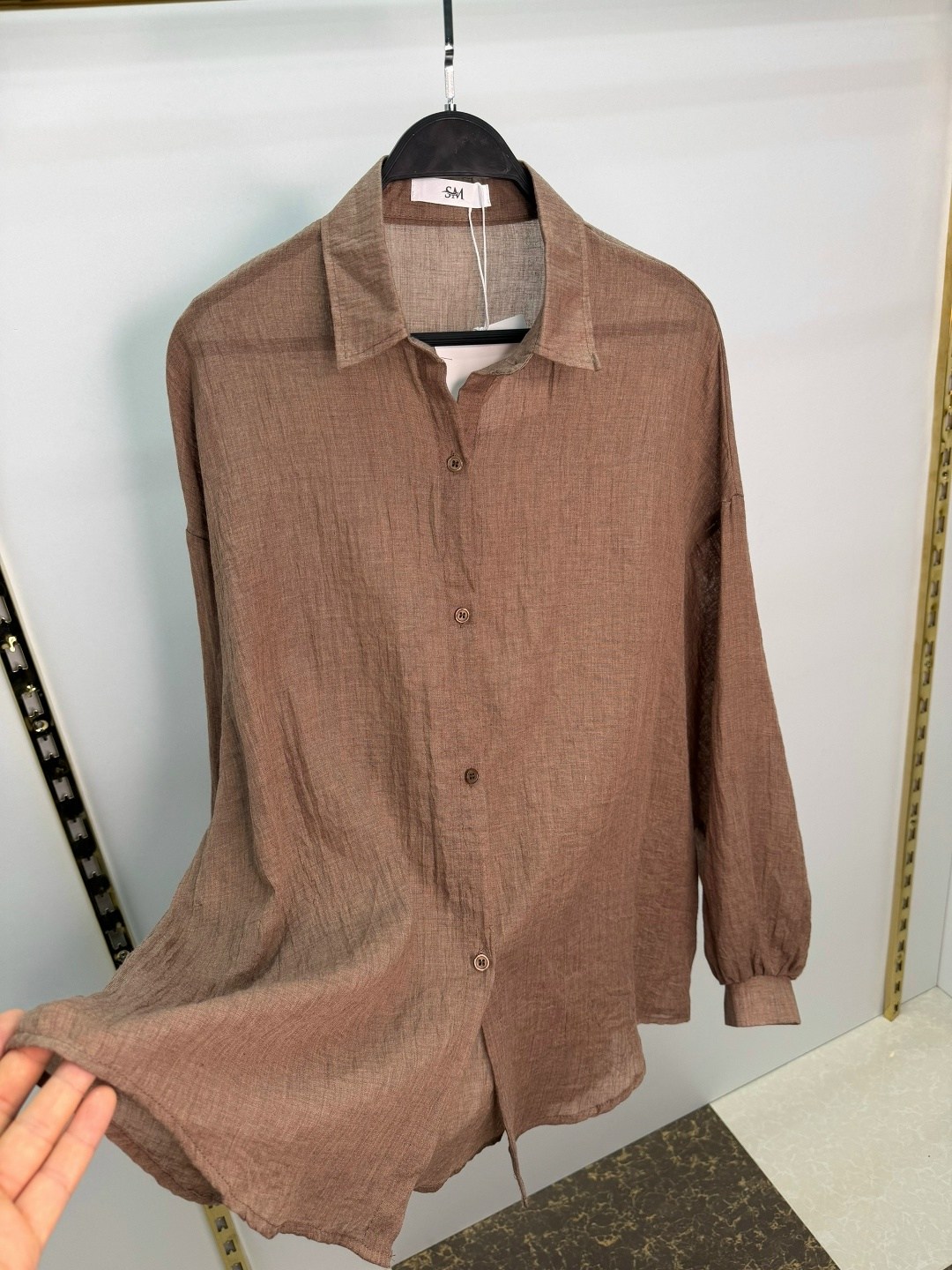 рубашка женская,стильная рубашка,рубашка летняя oversize прозрачная с широкими рукавами golubkova,рубашка летняя,рубашка женская голубая