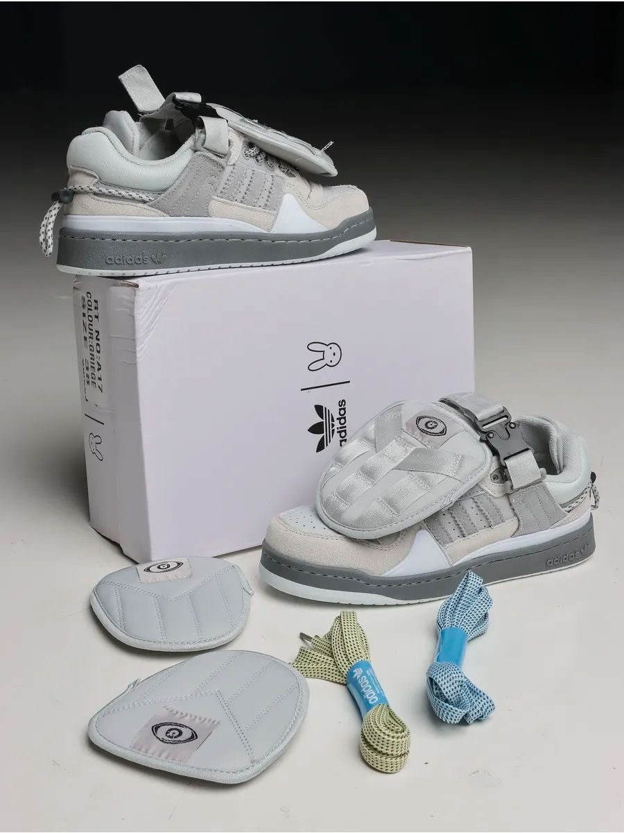 кроссовки adidas,adidas forum low bad bunny grey,кроссовки адидас,кроссовки adidas bad bunny,кроссовки мужские adidas