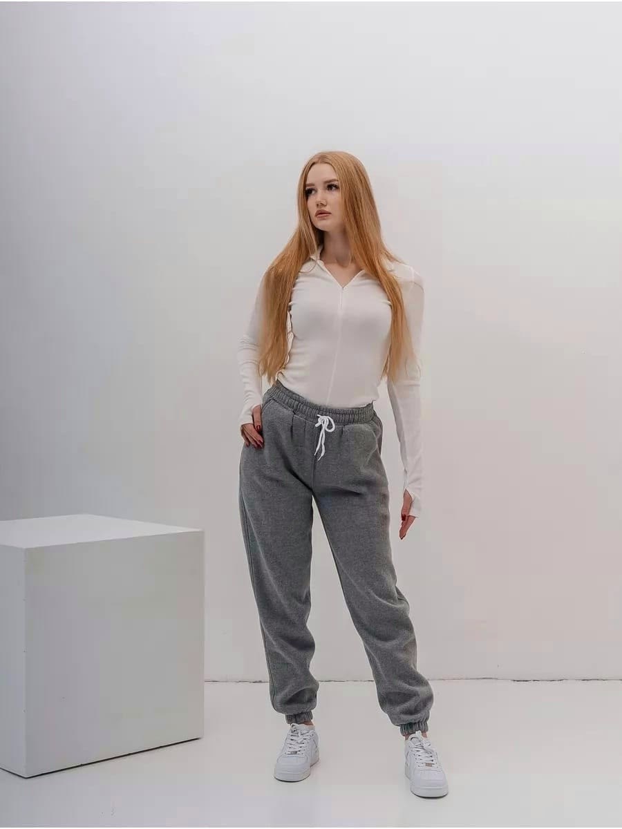 спортивные штаны на флисе,штаны на флисе,спортивные брюки,брюки 89603 с начесом теплые костюмные светло серый,спортивные штаны