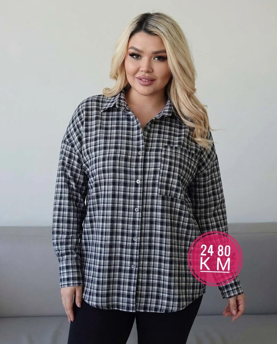 женская рубашка больших размеров,рубашка женская,рубашка,рубашка удлиненная,рубашка женская в клетку