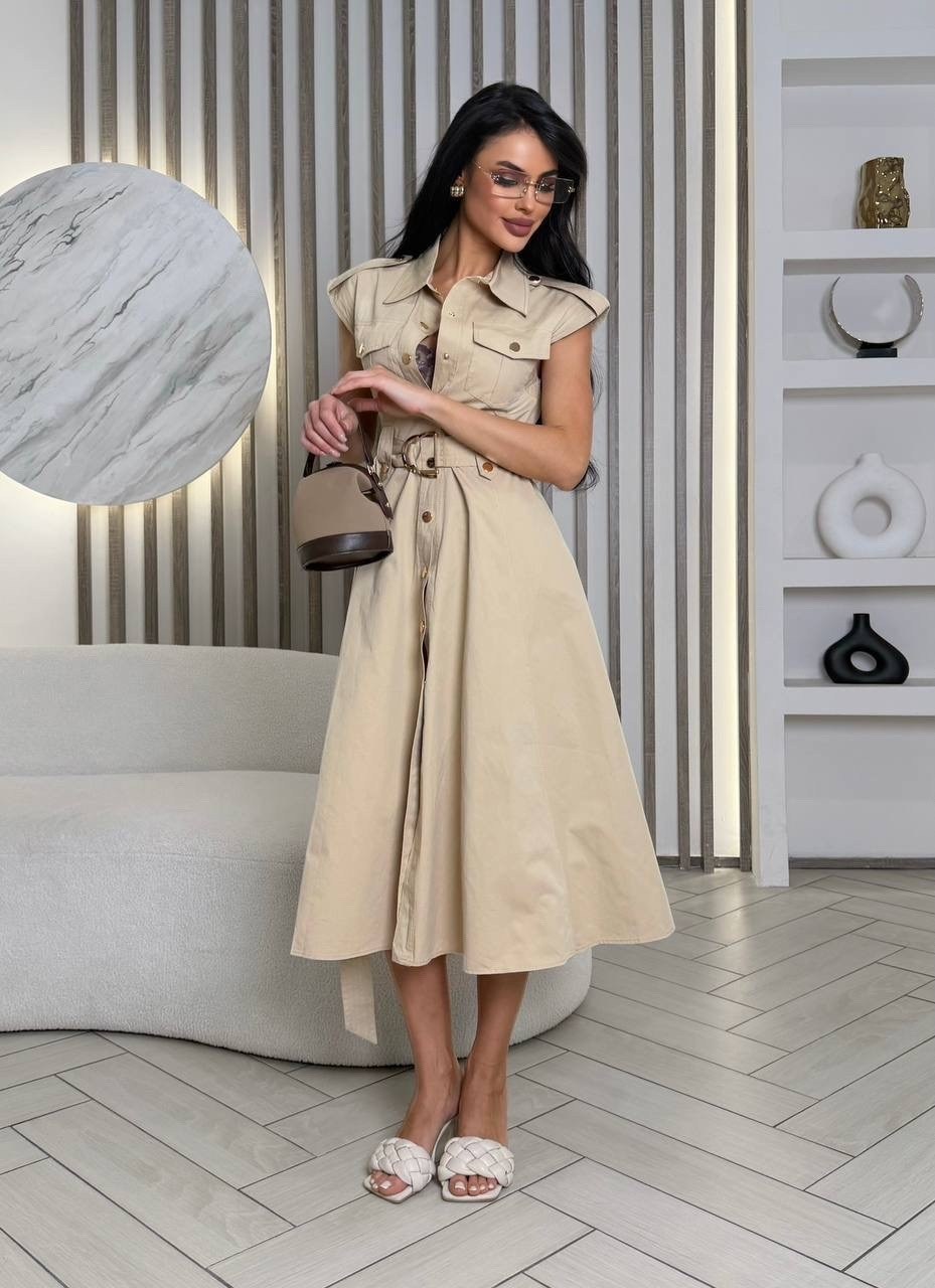 платье сафари,платье в стиле сафари,платья,женское платье сафари,платье летнее