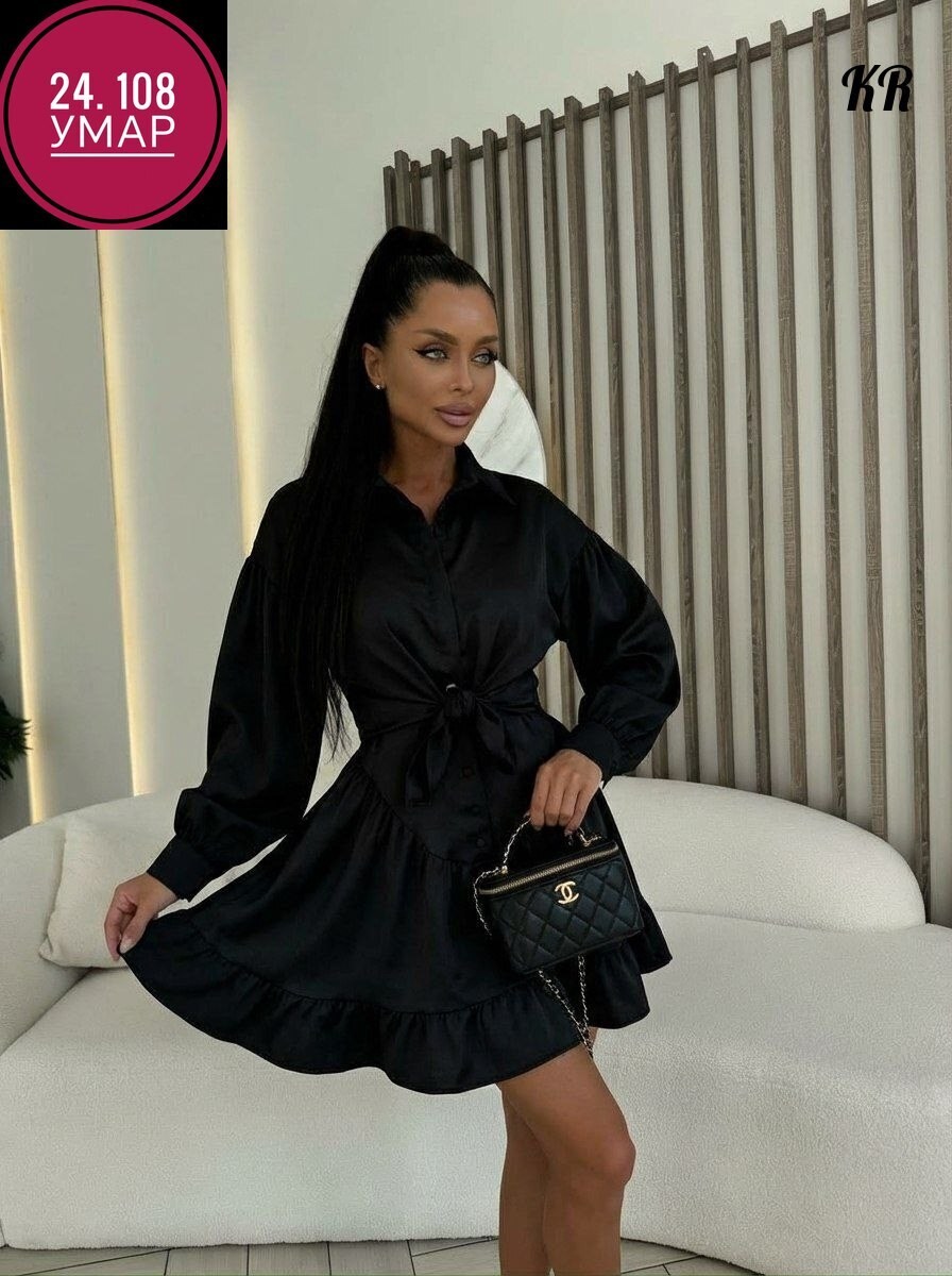 женское платье,платье,чёрное женское платье,платье черное,платье с поясом