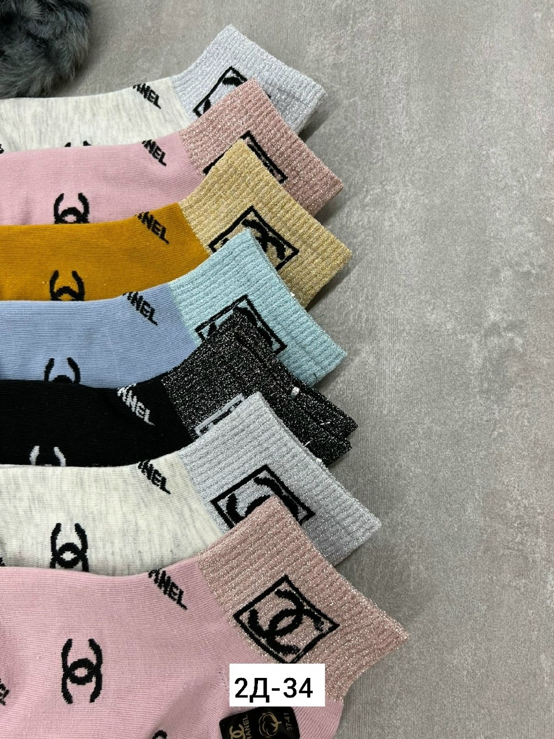 носки женские 10 пар,носки женские,комплект носки женские,носки chanel,носки мода