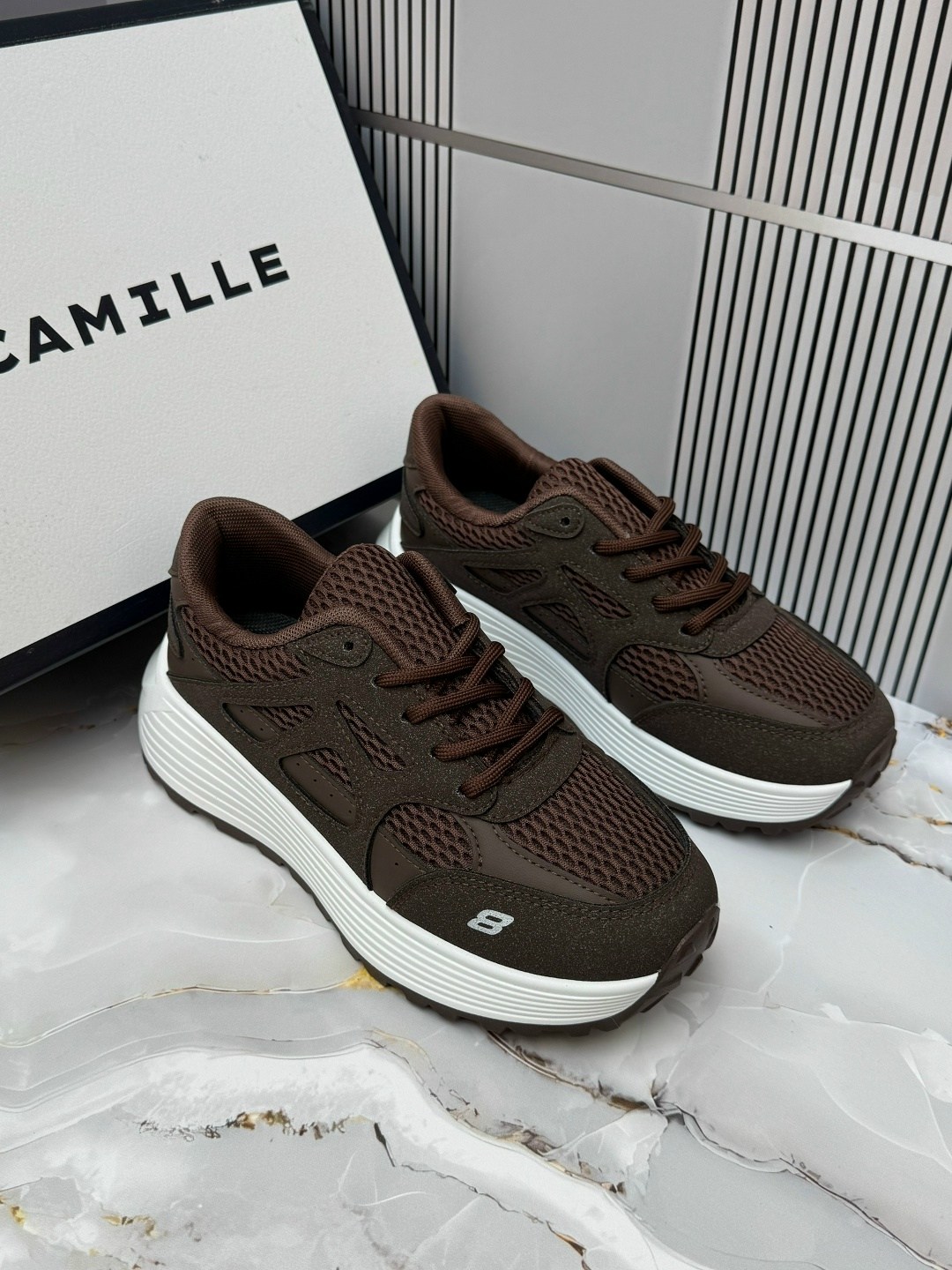 кроссовки женскиe,,кроссовки женские коричневые,повседневные кроссовки,кроссовки платформа