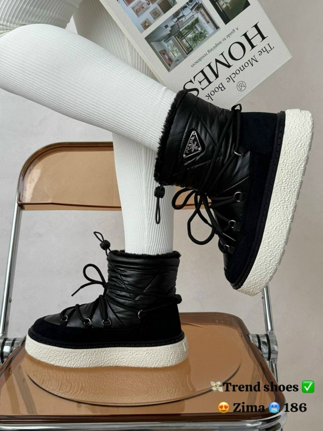 ,женские угги,дутики зимние prada на платформе,луноходы женские,дутики женские