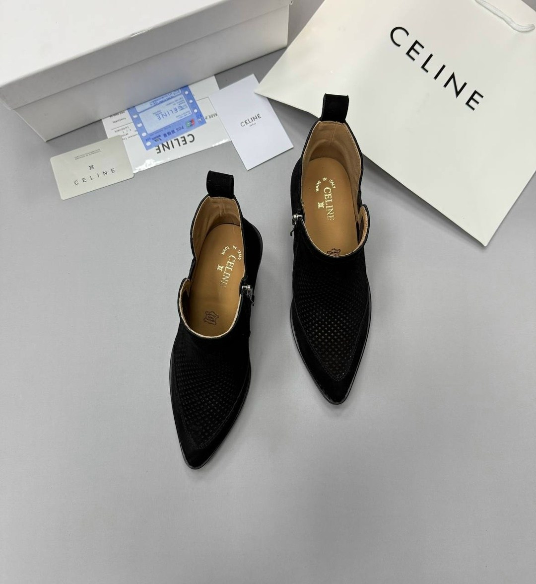 ботильоны celine,,ботильоны женские,сапоги celine, женская