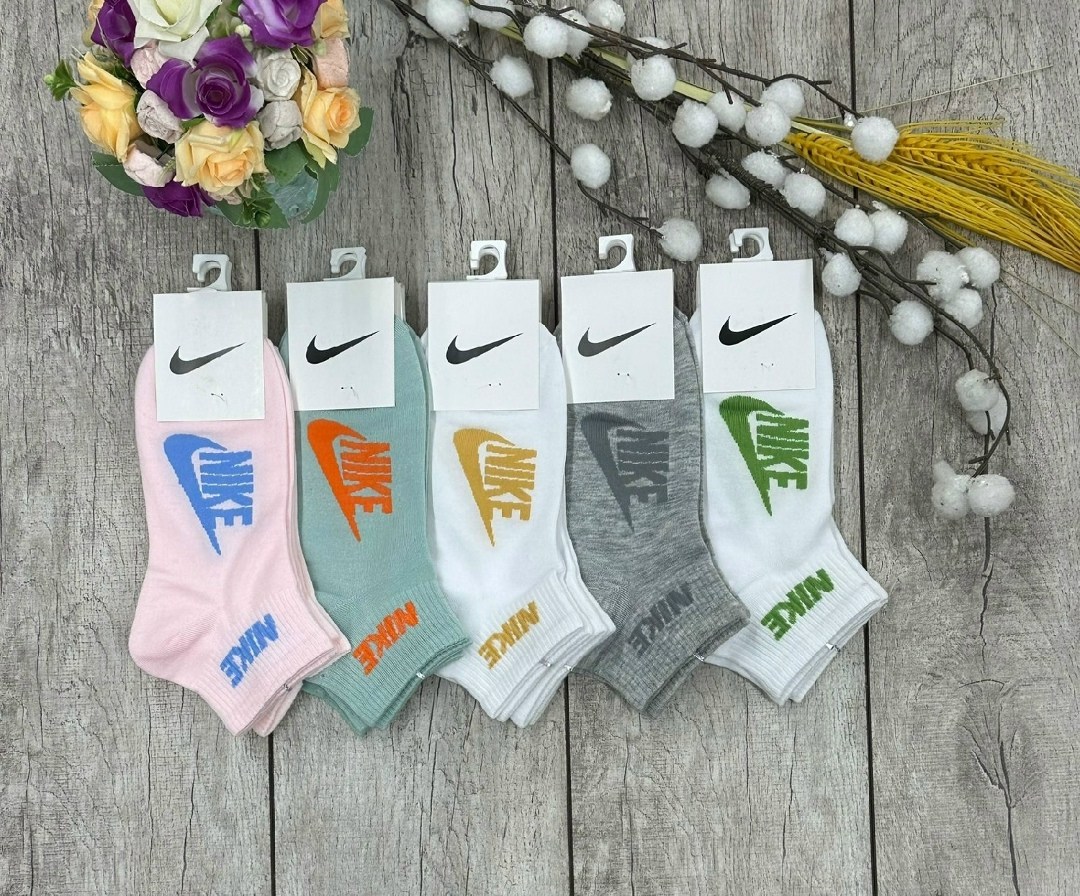 комплект носки женские,женские носки,носки спортивные женские,носки найк женские высокие,носки спортивные