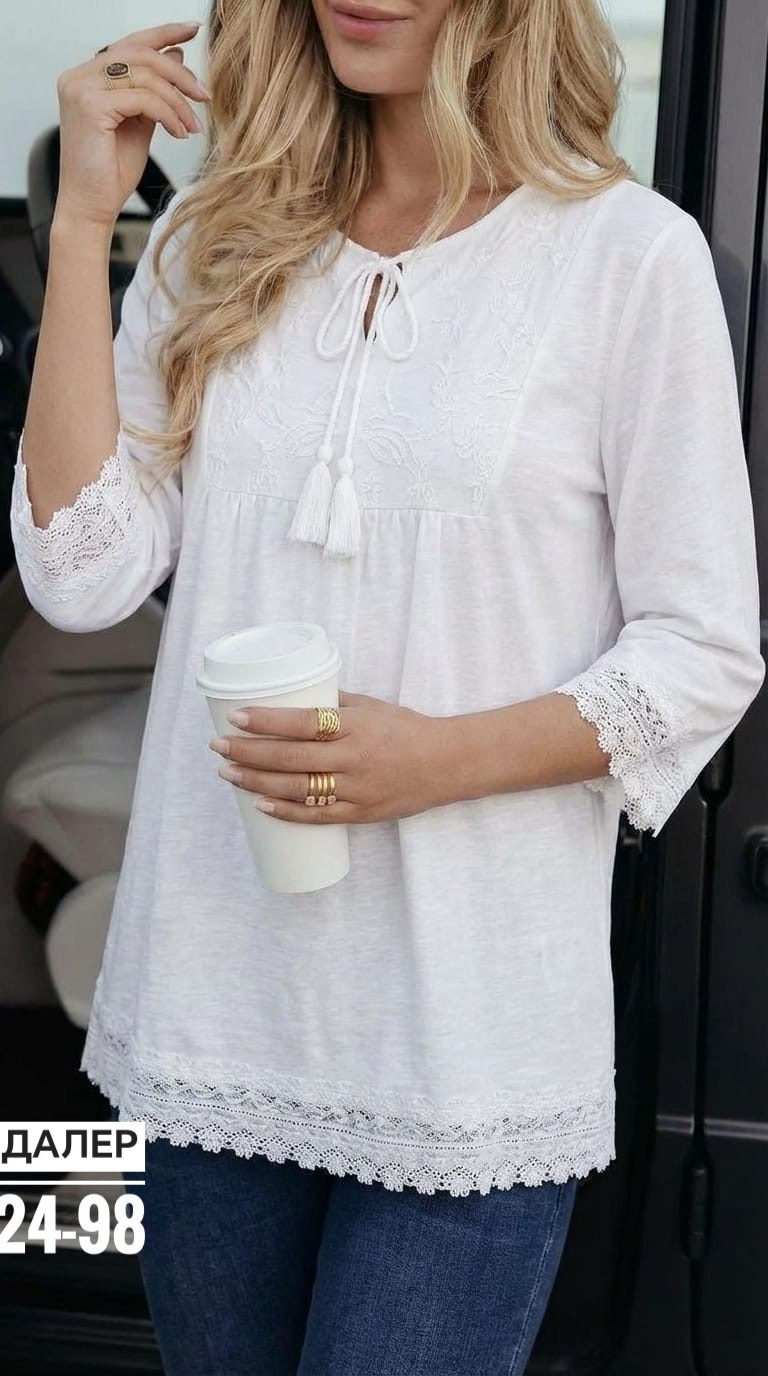 блузка с кружевами,блузка женская,женская туника,блузка винтажная,кружевная туника
