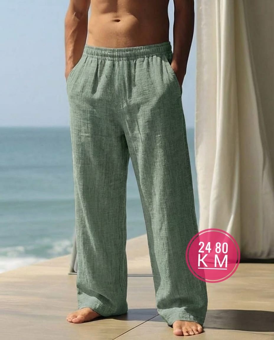 мужские льняные брюки,льняные брюки,мужские широкие брюки,мужские летние тонкие брюки,летние мужские льняные брюки